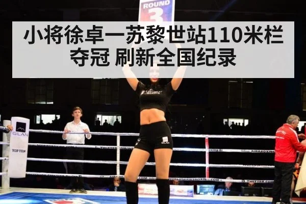 小将徐卓一苏黎世站110米栏夺冠 刷新全国纪录